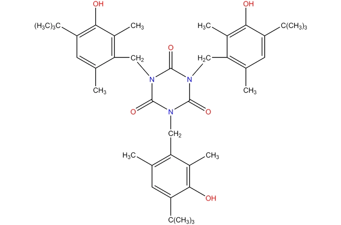 1,3 5-Tris (2,6-diméthyl-3-hydroxy-4-tert-butylbenzyl) isocyanurate