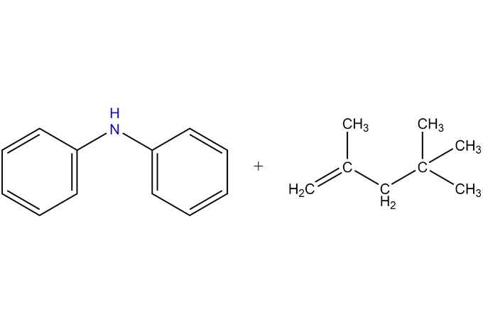 Benzenamine, N-phényl-, produits de réaction avec 2,4, 4-triméthylpentène