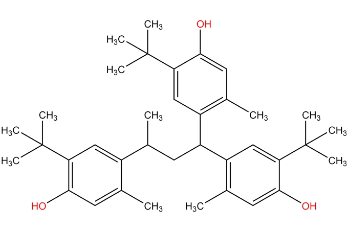 4,4 ',4 ''-(1-méthylpropanyl-3-ylidène) tris [6-tert-butyl-m-crésol]