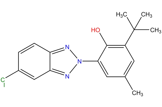 '2-(2 '-hydroxy-3'-t-butyl-5 '-méthylphényl)-5-chlorobenzotriazole