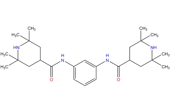 N,N'-bis(2,2, 6,6-tétraméthyl-4-pipéridyl) isophthalamide