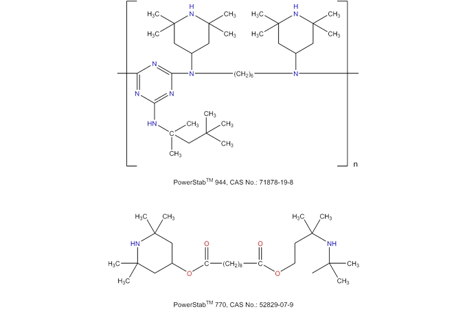 Décanedioate de bis(2,2,6,6,-tetramethyl-4-piperidinyl) et N,N'-bis(2,2, 6,6-tétraméthyl-4-pipéridinyl)-1,6-hexanediamine, polymère avec 2,4,6-trichloro-1,3,5-triazine et 2,4,4- trimethyl-1,2-pentanamine