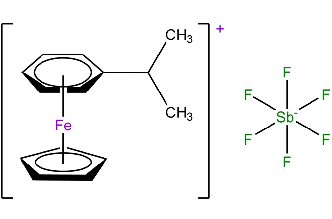 Cyclopentadiényliron (ii) hexa-fluoroantimonate