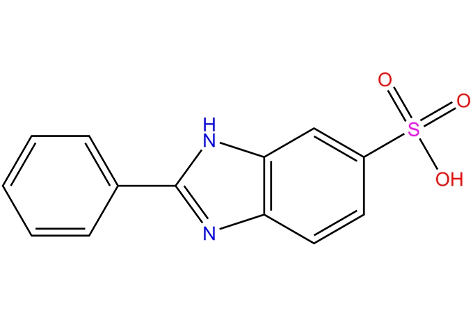 2-phenyl-1H-benzimidazole-5-sulphonic acide