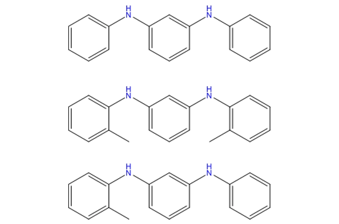 Mélange de diaryl-p-phénylènediamines (DTPD)