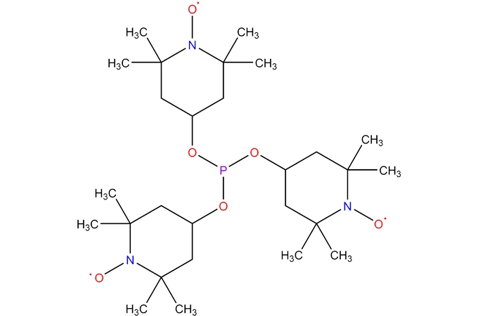 Tris(1-hydroxy-2,2,6, 6-tétraméthylpipéridine-4-yl) phosphite