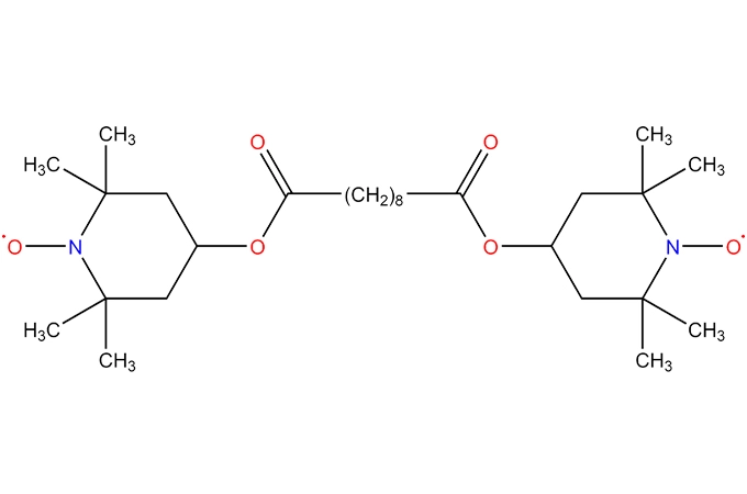 4,4 '-[(1,10-dioxodécane-1,10-diyl)bis(oxy)]bis(2,2, 6,6-tétraméthylpipéridine-1-oxydanyle)