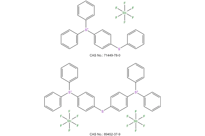 Sel mixte d'hexafluoroantimonate de triphénylsulfonium